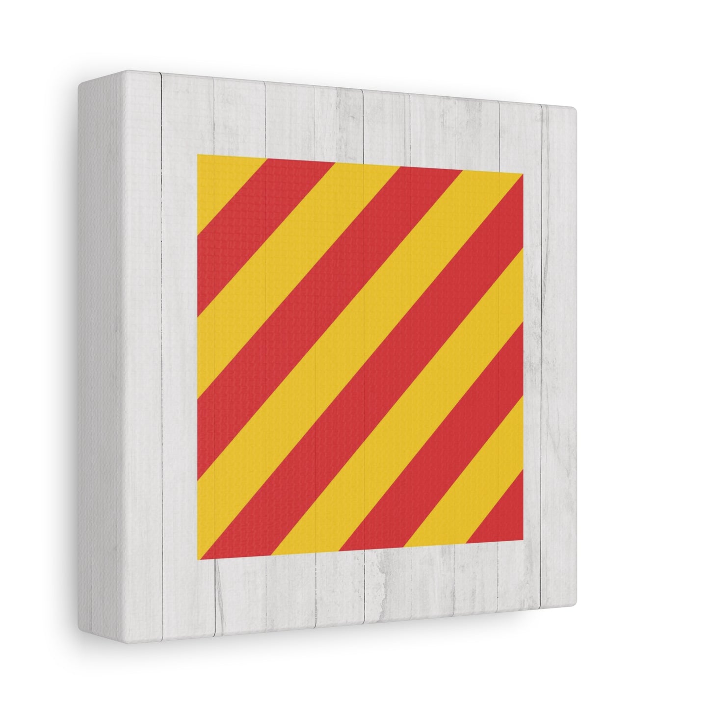 Nautical Flag Canvas Wall Art - Letter Y
