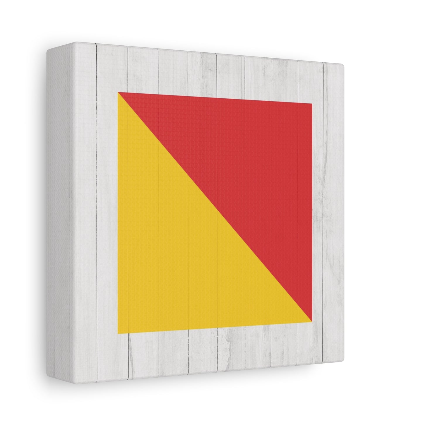 Nautical Flag Canvas Wall Art - Letter O