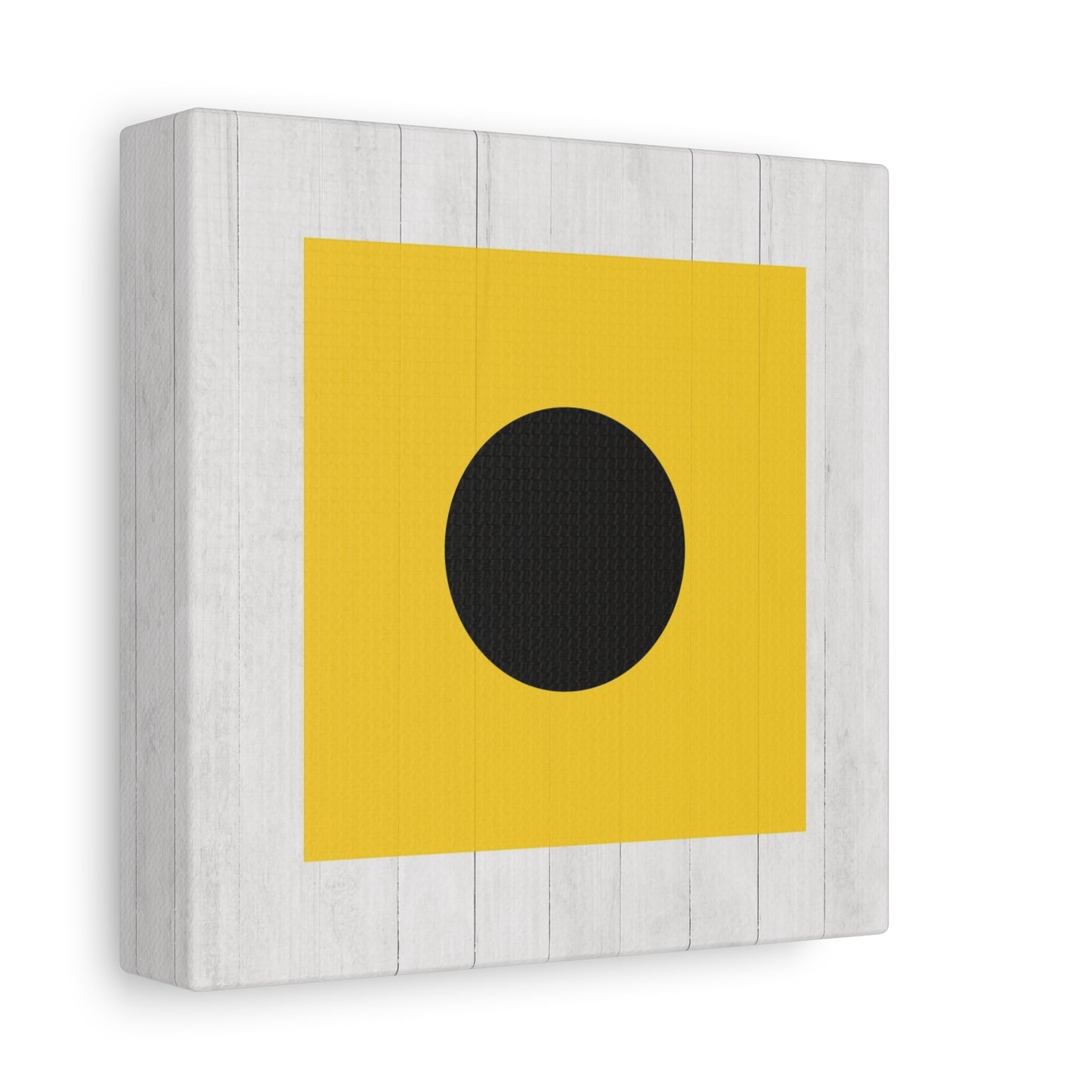 Nautical Flag Canvas Wall Art - Letter I