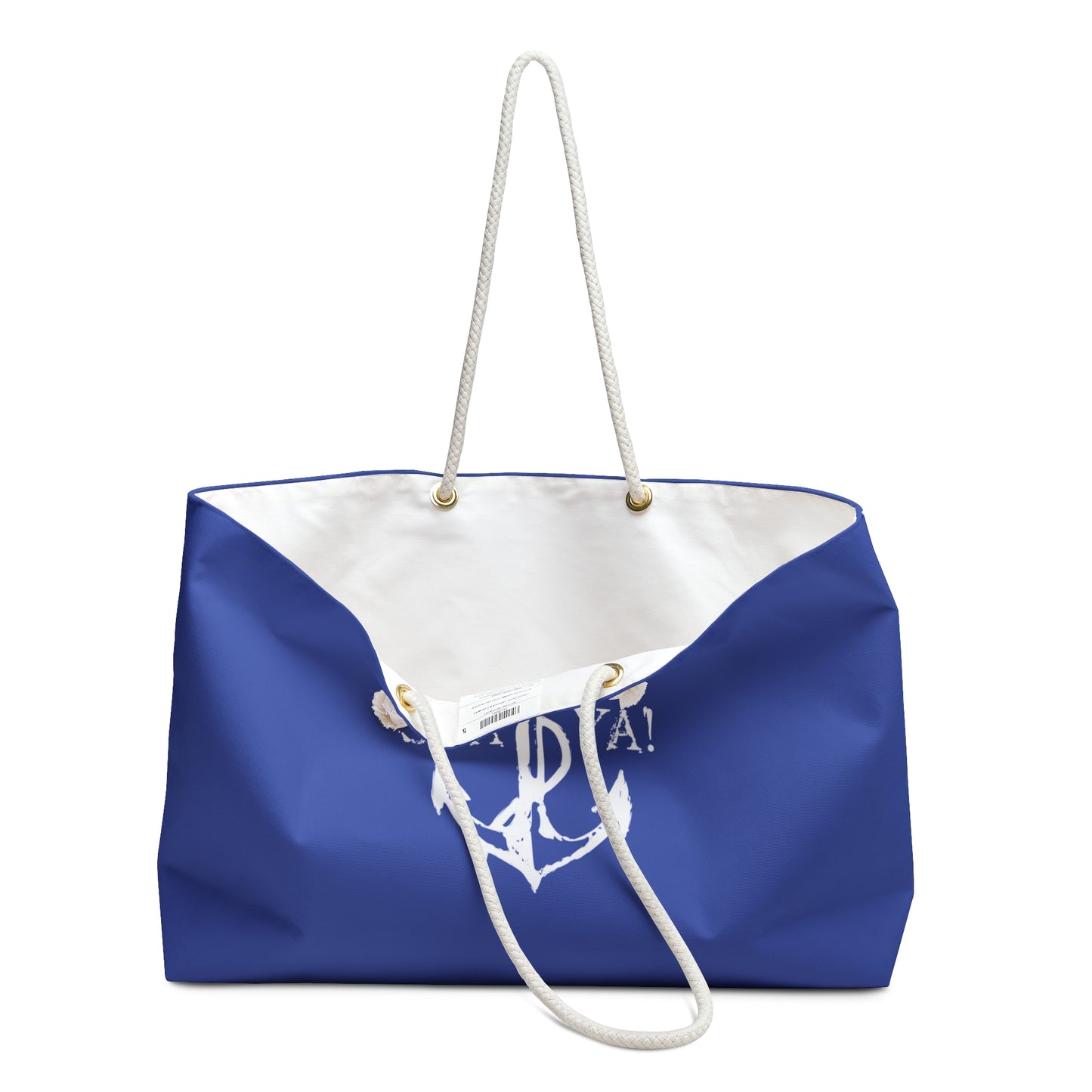 Nautical Anchor Weekender Beach Bag