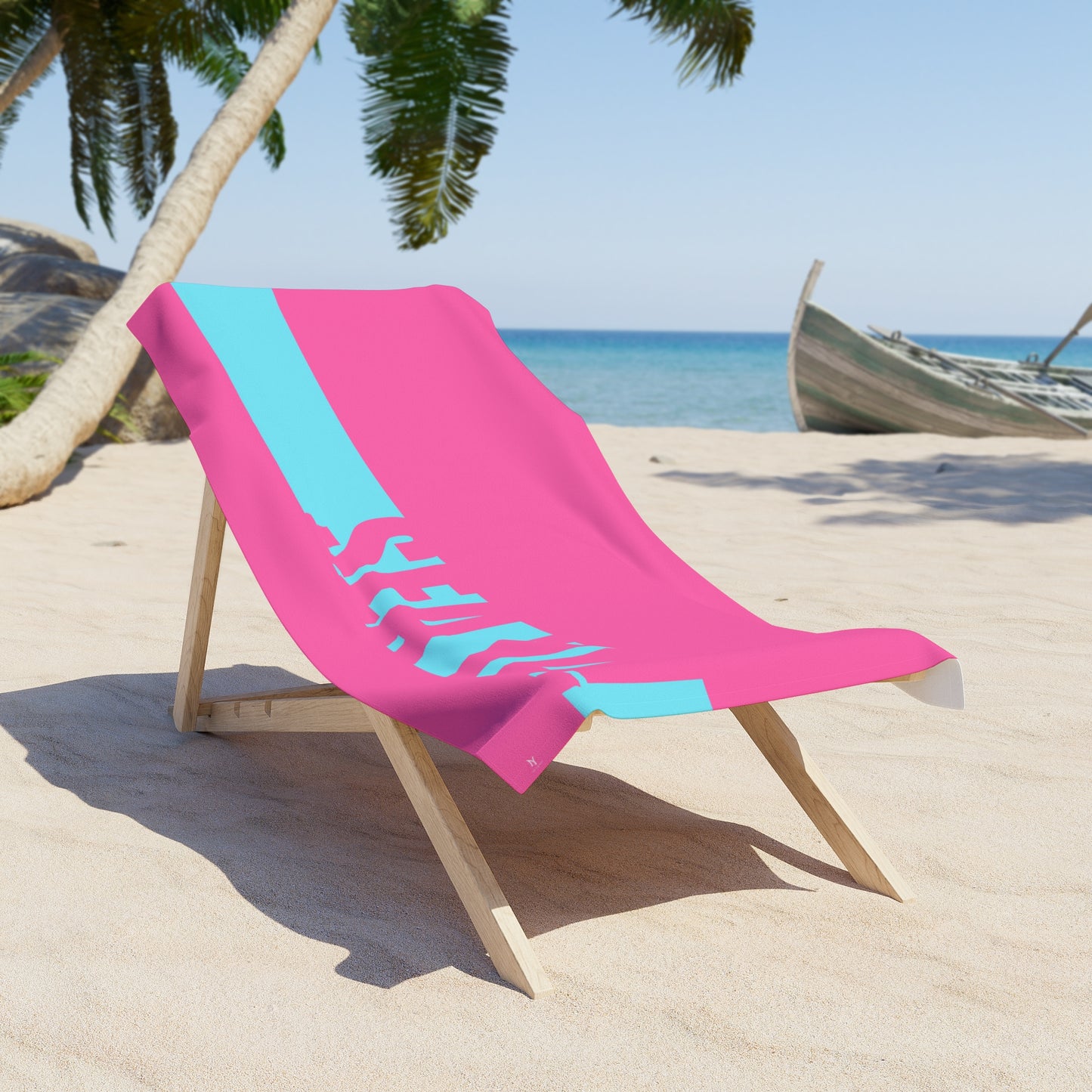 SEA YA! Beach Towel | Cotton Candy