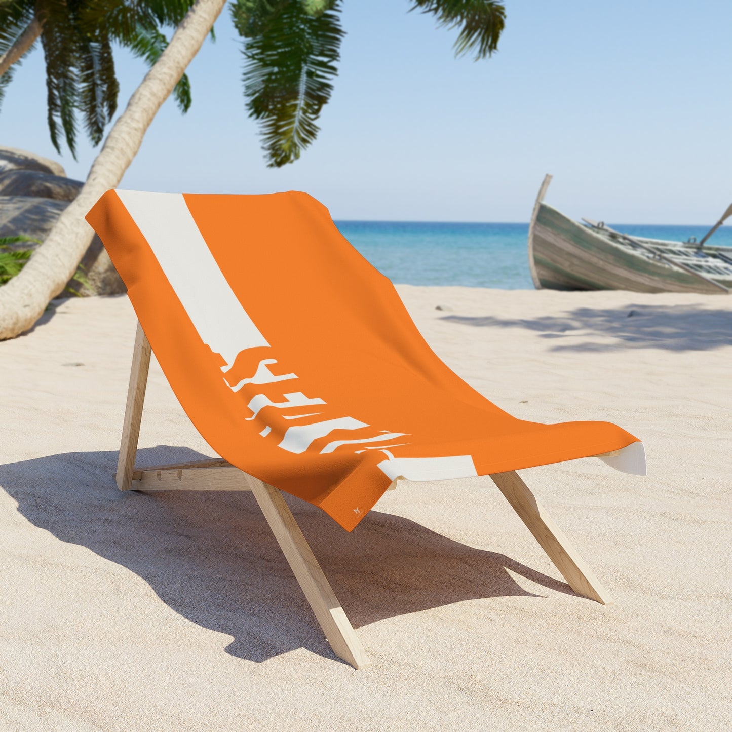 SEA YA! Beach Towel | Creamsicle