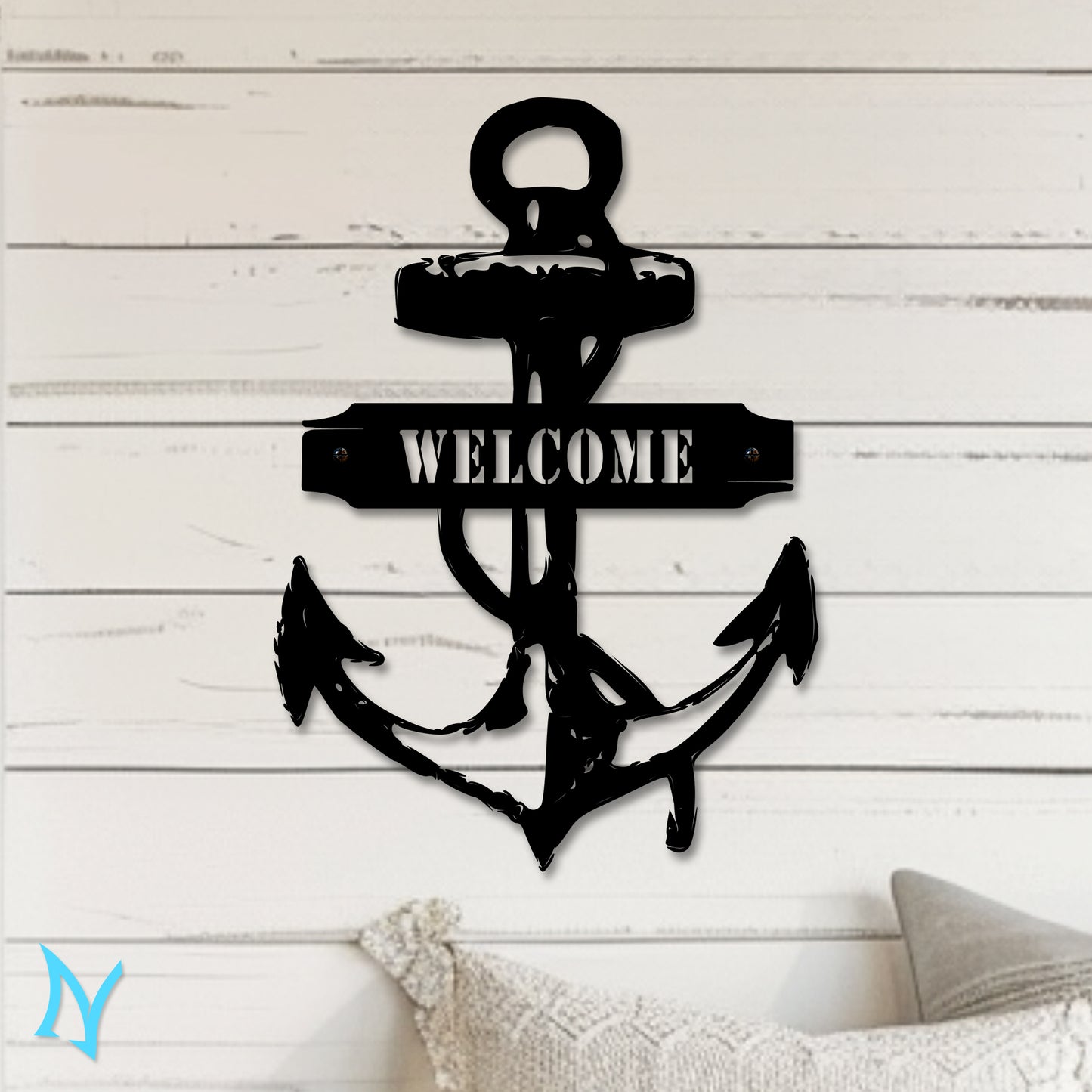 Anchor Metal Sign - Personalize It!