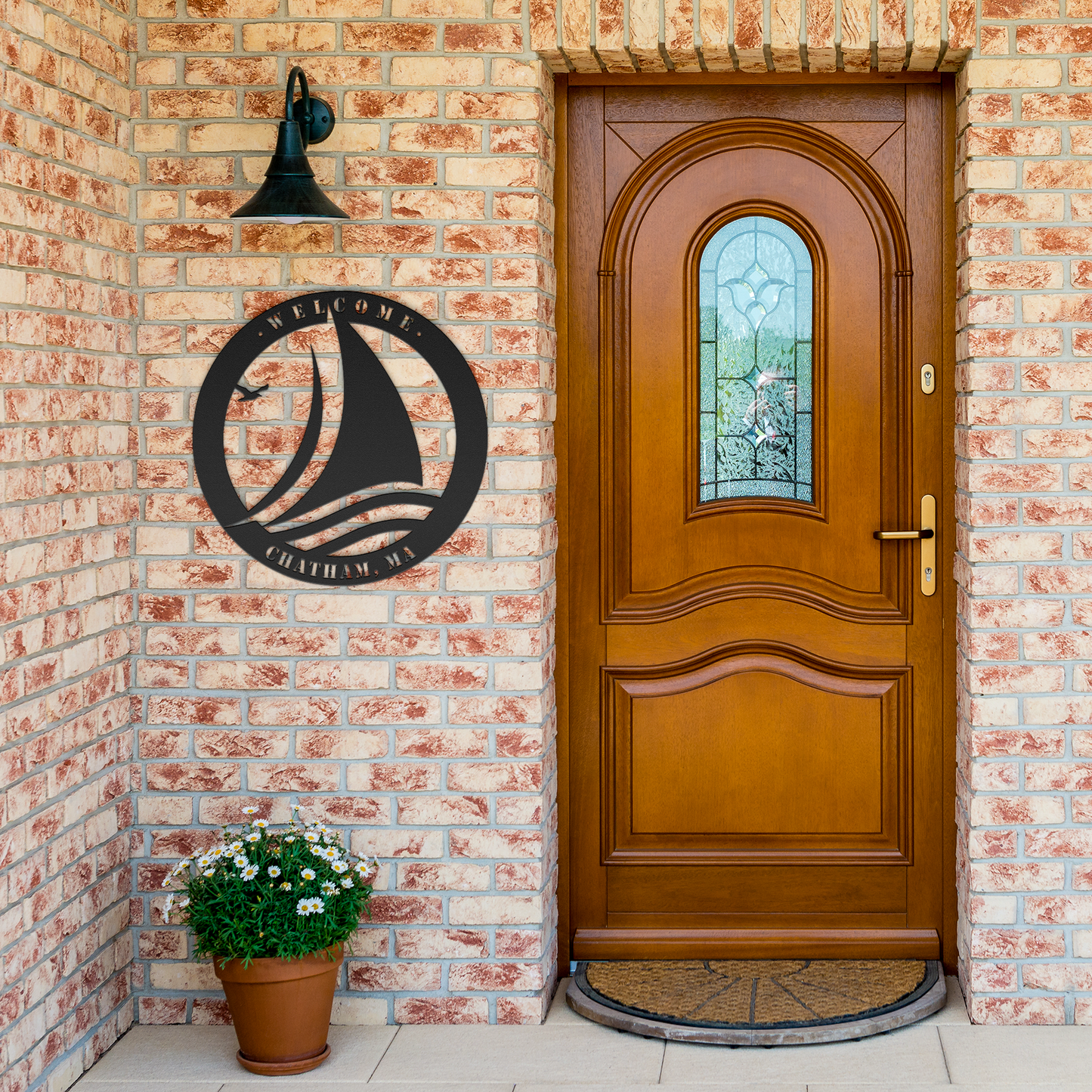 Sailboat_Metal_Sign_-_Personalize_It_Black_Brick_Entrance_Mockup.png
