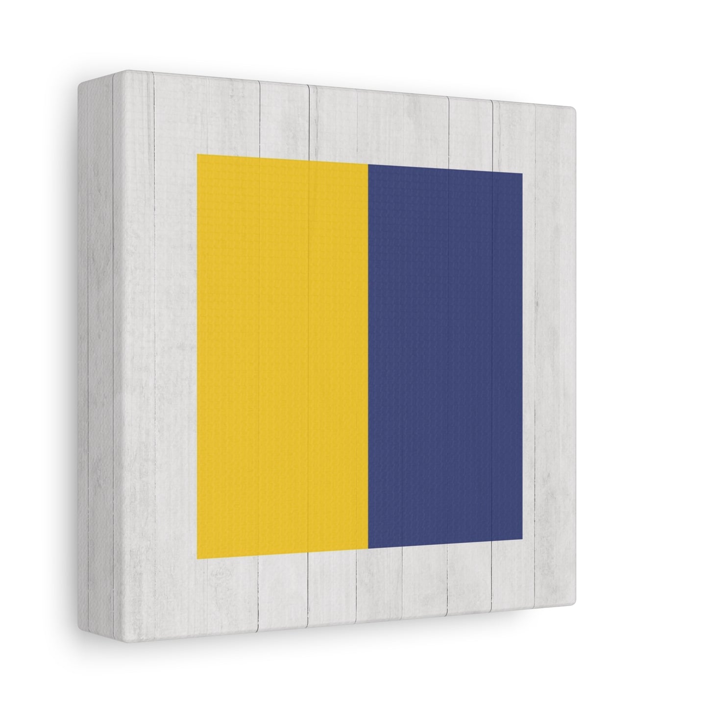 Nautical Flag Canvas Wall Art - Letter K