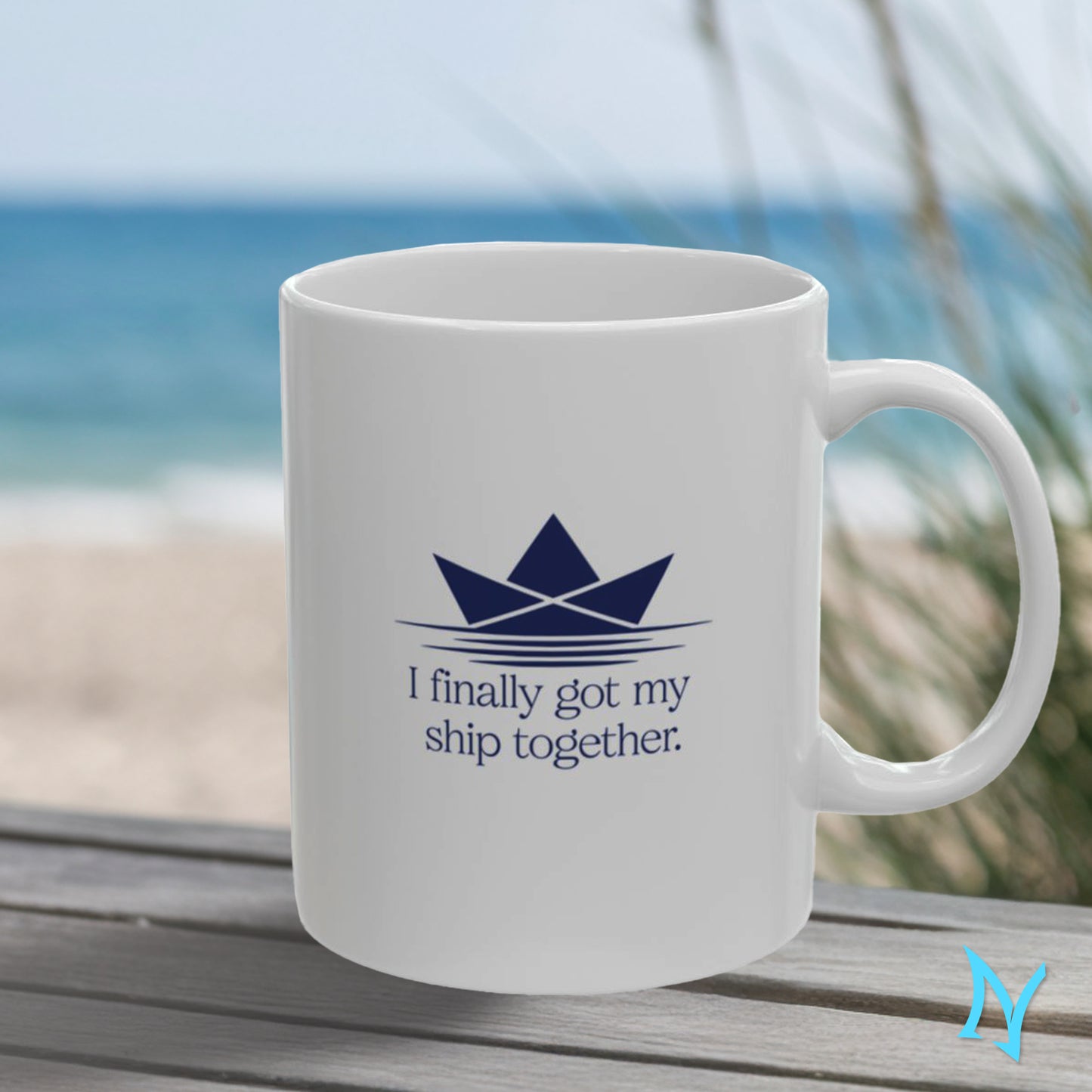 Funny Nautical Ship Coffee Mug