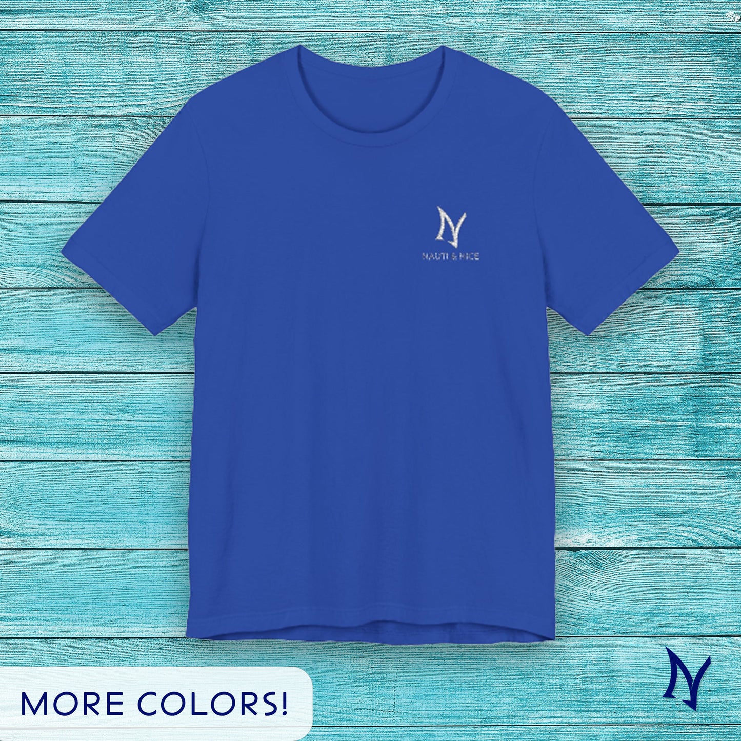 NAUTI & NICE Embroidered Logo T-Shirt