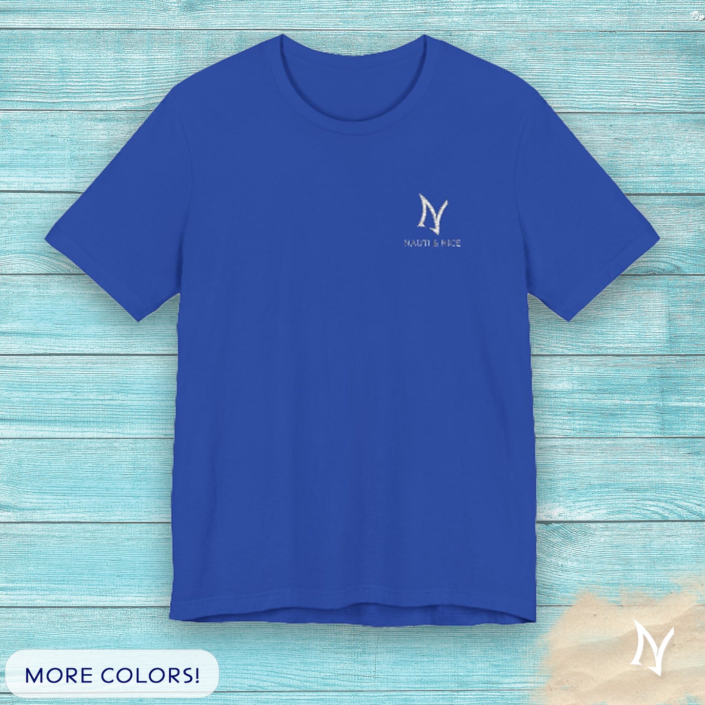 NAUTI & NICE Embroidered Logo T-Shirt