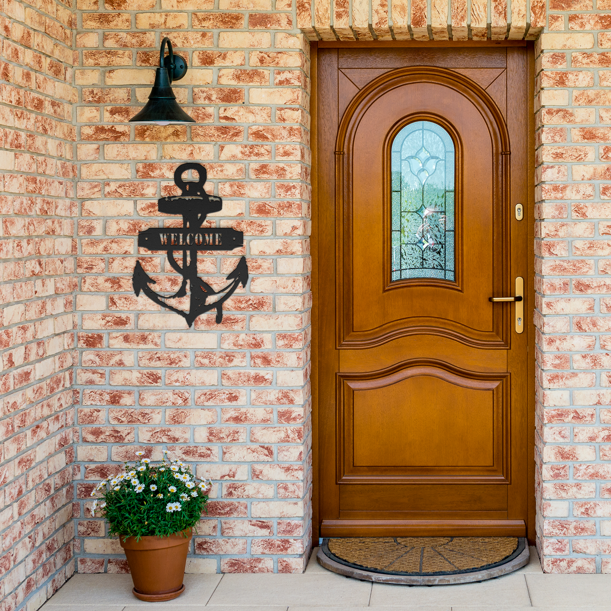 Personalized Anchor Metal Sign