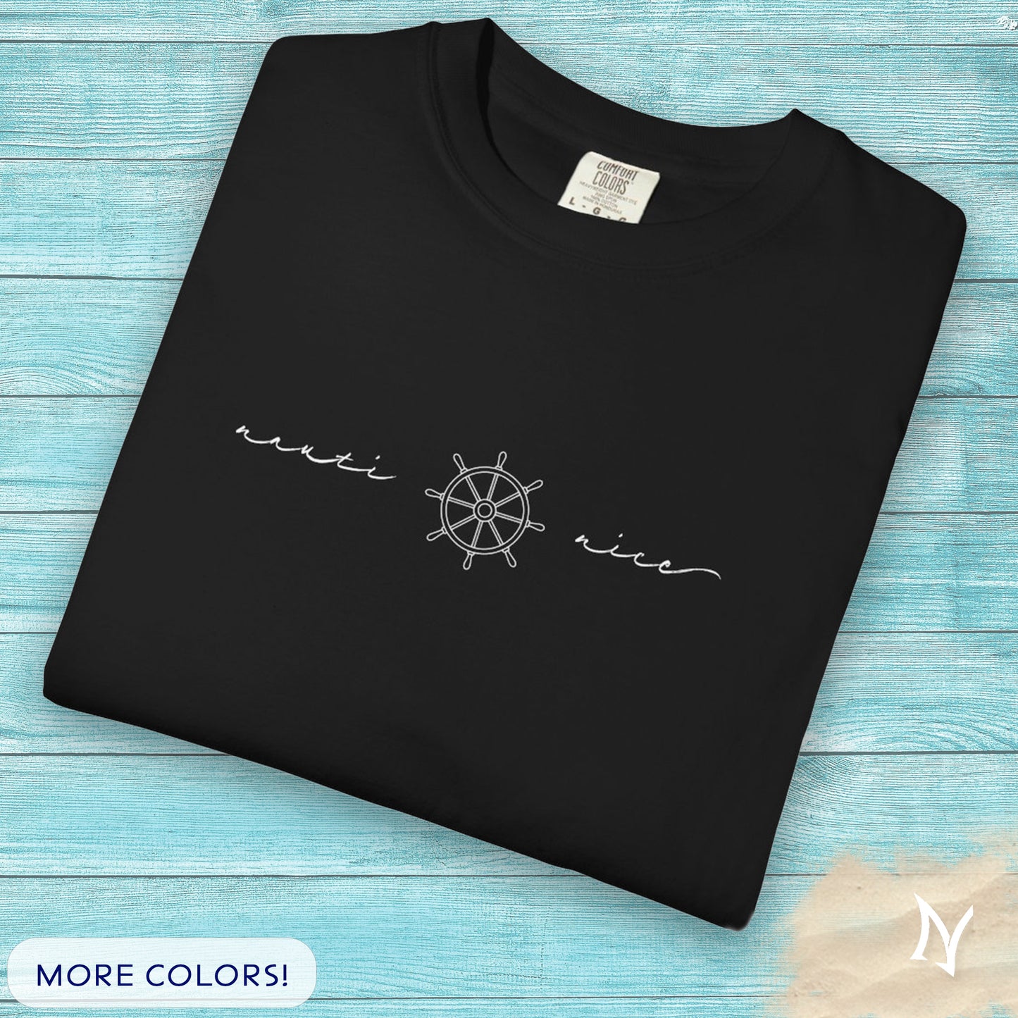 NAUTI NICE Ship Wheel T-Shirt