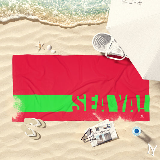 SEA YA! Beach Towel | Watermelon