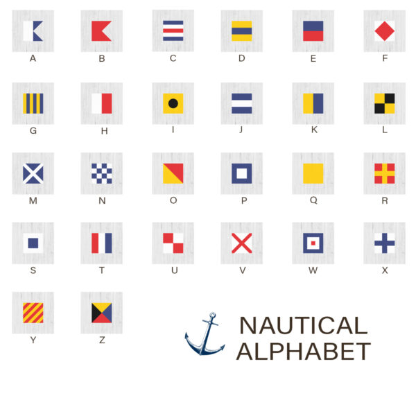 Nautical Flags Alphabet