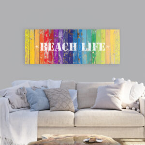 Beach Life Canvas Wall Art