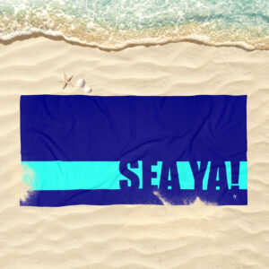 Seafoam SEA YA! Beach Towel