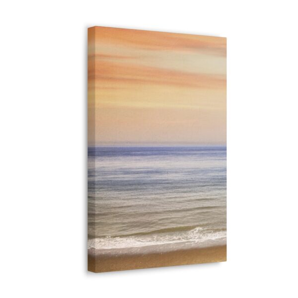 Beach Scene Canvas Wall Art - Left Panel