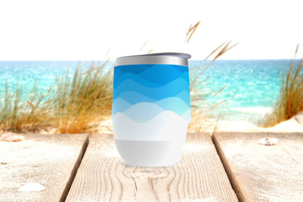 Waves Wine Tumbler